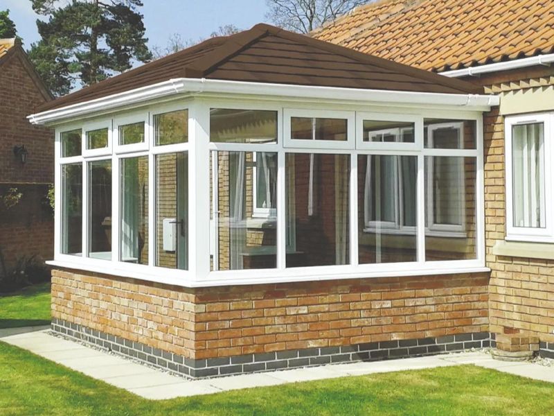 Stylish Conservatory with tiled roof